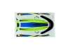 Traxxas Decal set, hatch (green) (waterproof) (for Disruptor)