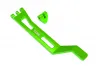 Traxxas Battery hold-down, hold-down post (green-anodised 6061-T6 aluminium), 3x15mm BCS (with threadlock) (1)