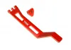 Traxxas Battery hold-down, hold-down post (red-anodised 6061-T6 aluminium), 3x15mm BCS (with threadlock) (1)