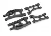 Traxxas Suspension arms, front (upper (2), lower left (1), lower right (1)