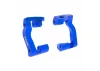 Traxxas Caster blocks (c-hubs), 6061-T6 aluminium (blue-anodised) (left + right)