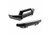 Traxxas Bumper, front (1), rear (1) (black chrome)