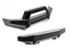Traxxas Bumper, front (1), rear (1) (black chrome)