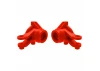 Traxxas Steering blocks, left + right (red)