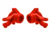 Traxxas Steering blocks, left + right (red)