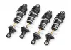 Traxxas Shocks, GTR long, hard-anodised, PTFE-coated bodies with TiN shafts (assembled with springs) (4)