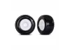 Traxxas Tyres + wheels, assembled (white wheels, dual profile (2.1 outer, 2.6 inner), Response Pro tyres, foam inserts) (2)