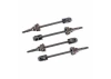 Traxxas Driveshafts, steel constant-velocity (assembled), front or rear (4), drive cups (4), screw pins (4) (for use with 10790 Mini MAXX WideMaxx suspension kit)