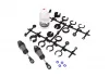 Traxxas Short Grey Ultra Shocks with Springs (2)