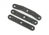 Traxxas Bulkhead tie bar, front, upper (1)/ lower (2) (steel)