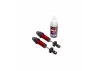 Traxxas Shocks, GT-MAXX, front, aluminium, red-anodised (fully assembled w/o springs) (2)