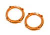 Traxxas Retainer, LED light pod (orange-anodised 6061-T6 aluminium) (2)