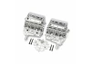 Traxxas Engine block, satin chrome, 3x25mm CS (4)