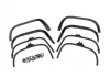 Traxxas Replacement fender flares for the 11011-series TRX-4 Nissan Pathfinder body. Includes mounts and 2x8 mm screws (30)