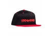 Traxxas Snap Hat Flat Bill Black / Red OSFA