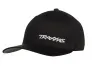 Traxxas Flex Hat Curve Bill Black / White L / XL Traxxas Logo