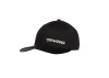 Traxxas Flex Hat Curve Bill Black / White Small Traxxas Logo