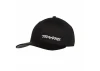 Traxxas Flex Hat Curve Bill Black / White Small Traxxas Logo