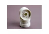 Traxxas Wheels white (rear) (2) (Tom Cat)