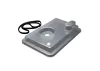 Traxxas Radio box lid (clear)/ rubber gasket (1) (for use with remote push button)