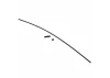 Traxxas Antenna tube black (1)/ vinyl antenna cap (1)/ wire retainer (1)