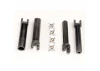 Traxxas Half shafts long truck (external-splined (2) internal-splined (2)/ metal U-joints (4)