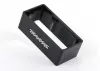 Traxxas Servo case, aluminium (black-anodised) (middle) (for 2275 servo)