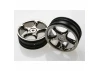 Traxxas Black Chrome Tracer 2.2 Wheels (front)