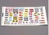 Traxxas Racing Sponsors decal sheet