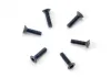 Traxxas Screws 2.5x10mm countersunk machine (hex drive) (6)