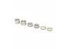 Traxxas Aluminium spacers: 3x6x1.5mm (2)/ 3x6x2.5mm (1)/ 3x6x3.8mm (2) ** CLEARANCE **
