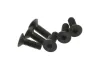 Traxxas Screws 4x12mm countersunk machine (hex drive) (6)