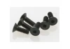 Traxxas Screws 4x12mm countersunk machine (hex drive) (6)
