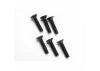 Traxxas Screws 4x18mm countersunk machine (hex drive) (6)