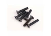 Screws - 3x15mm countersunk machine (6) (hex drive)