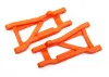Traxxas Suspension arms, rear (orange) (2) (heavy duty, cold weather material)