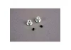 Traxxas Wing buttons (2)/ set screws (2)/ spacers (2)/ 3x8mm CS (2)