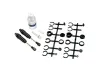 Traxxas Big Bore Shocks Hard-anodized PTFE-coated T6 Aluminium with Titanium Nitride Shafts (long)
