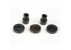 Traxxas Piston head set (2-hole (2)/ 3-hole (2)/ Shock mounting bushings washers (2) (Big Bore Shocks)