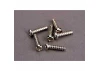 Traxxas Screws 2.6x10mm roundhead self-tapping (6)