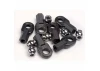 Traxxas Rod ends (long) (6)/ hollow ball connectors (6)