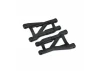 Traxxas Suspension arms, black, rear, heavy duty (2)