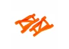 Traxxas Suspension arms, orange (rear, left + right), heavy duty