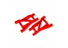 Traxxas Suspension arms, red (rear, left + right), heavy duty