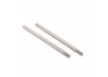 Traxxas Shock shafts steel chrome finish (X-long) (2)