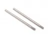 Traxxas Shock shafts steel chrome finish (X-long) (2)