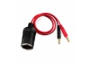Traxxas 12V Adapter (Female) To Bullet Connectors