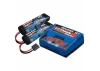 Traxxas Dual ID Charger TRX2972 Combo With 2 x 2S 7600mAh LiPo Batteries (2869X)