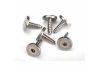 Traxxas Screws 2.6x8mm flathead machine self-tapping (hex drive) (6)