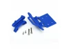 Traxxas Bumper front / bumper mount front / 4x23mm RM (2)/ 3x10mm RST (2) (blue)